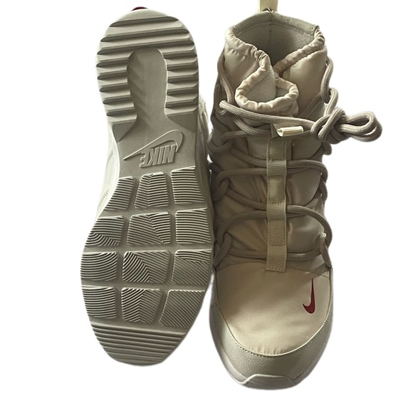 Nike Tanjun High Rise Womens Winter Snow Boots Phantom Red Sand SZ 8.5 - Picture 4 of 6
